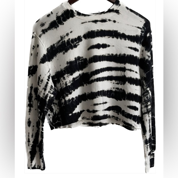 Monrow Tie Dye Sweatshirt. NWT. Made in USA. - Picture 3 of 10